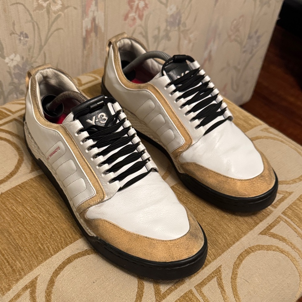 RARE Adidas Y-3 Honja Low 'White Gold' - SKU G04796